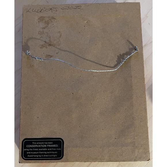 Antique Framed Hand Colored Etching Gold Gilt - Picture 3 of 3